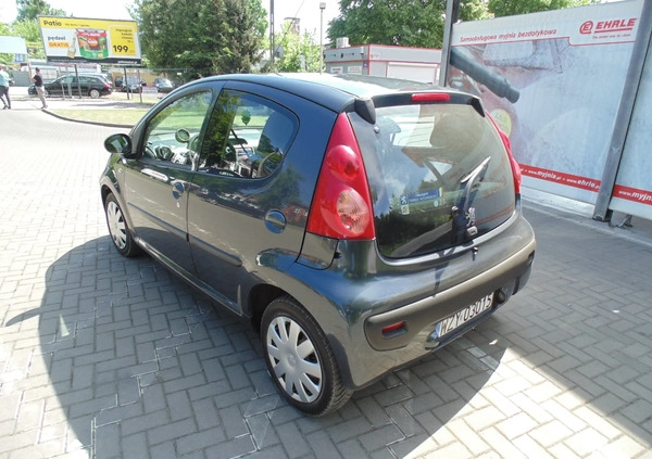 Peugeot 107 cena 7900 przebieg: 107000, rok produkcji 2007 z Żyrardów małe 106